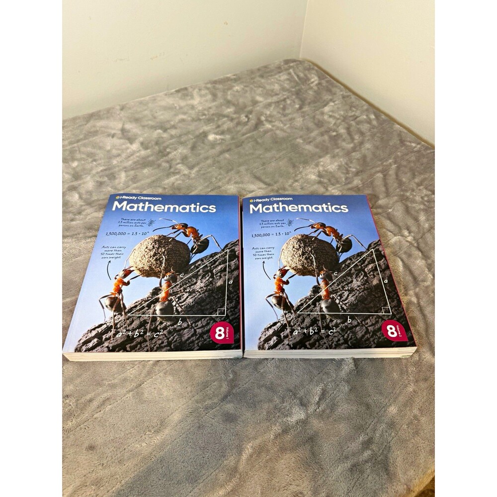 Curriculum Associates i-Ready Classroom Mathematics Grade 8 Vol 1-2 PB